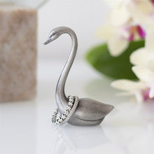Load image into Gallery viewer, Metal Swan Ring Holder
