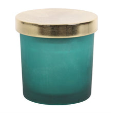Load image into Gallery viewer, Heart Chakra Mint Crystal Chip Candle
