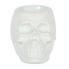 Load image into Gallery viewer, White Skull Oil Burner
