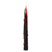 Load image into Gallery viewer, *Set of 8 Vampire Blood Wax Taper Unscented Candles (4/12)
