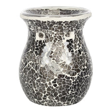 Load image into Gallery viewer, Large Gunmetal Grey Crackle Oil Burner and Wax Warmer

