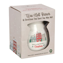 Load image into Gallery viewer, No Place Like Home Ceramic Wax Melt Burner Gift Set
