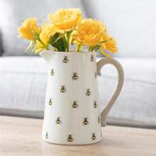 Load image into Gallery viewer, Bee Ceramic Flower Jug (8/16)
