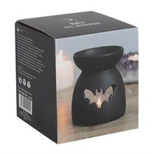 Load image into Gallery viewer, Black Bat Cut Out Oil Burner
