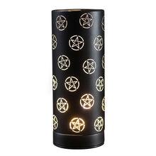 Load image into Gallery viewer, Black Pentagram Aroma Lamp
