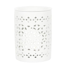 Load image into Gallery viewer, White Matte Cut Out Oil Burner
