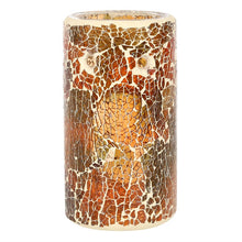 Load image into Gallery viewer, Pillar Brown Crackle Oil Burner and Wax Warmer
