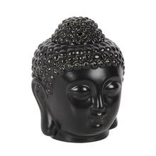 Load image into Gallery viewer, Black Buddha Head Oil Burner
