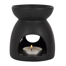Load image into Gallery viewer, Black Triple Moon Cut Out Oil Burner
