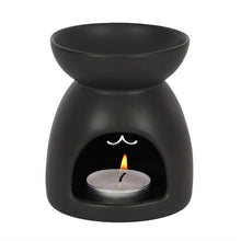 Load image into Gallery viewer, Black Cat Cut Out Oil Burner and Wax Warmer
