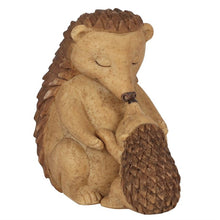 Load image into Gallery viewer, Happy Hoglet Mother and Baby Hedgehog Ornament
