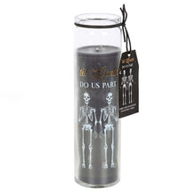 Load image into Gallery viewer, Til Death Do Us Part Amber Noir Tube Candle
