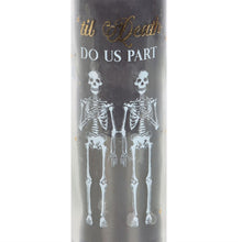 Load image into Gallery viewer, Til Death Do Us Part Amber Noir Tube Candle
