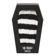 Load image into Gallery viewer, Striped Socks in Coffin Gift Box
