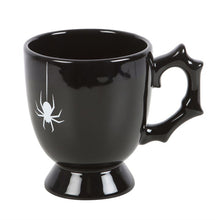 Load image into Gallery viewer, Black Spider Teacup
