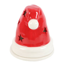 Load image into Gallery viewer, Santa Hat Incense Cone Burner and Tealight Holder
