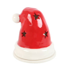 Load image into Gallery viewer, Santa Hat Incense Cone Burner and Tealight Holder
