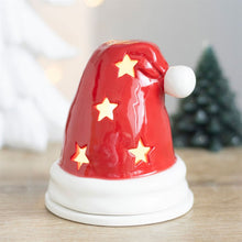 Load image into Gallery viewer, Santa Hat Incense Cone Burner and Tealight Holder
