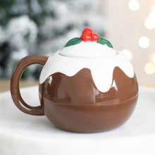 Load image into Gallery viewer, Christmas Pudding Shaped Mug
