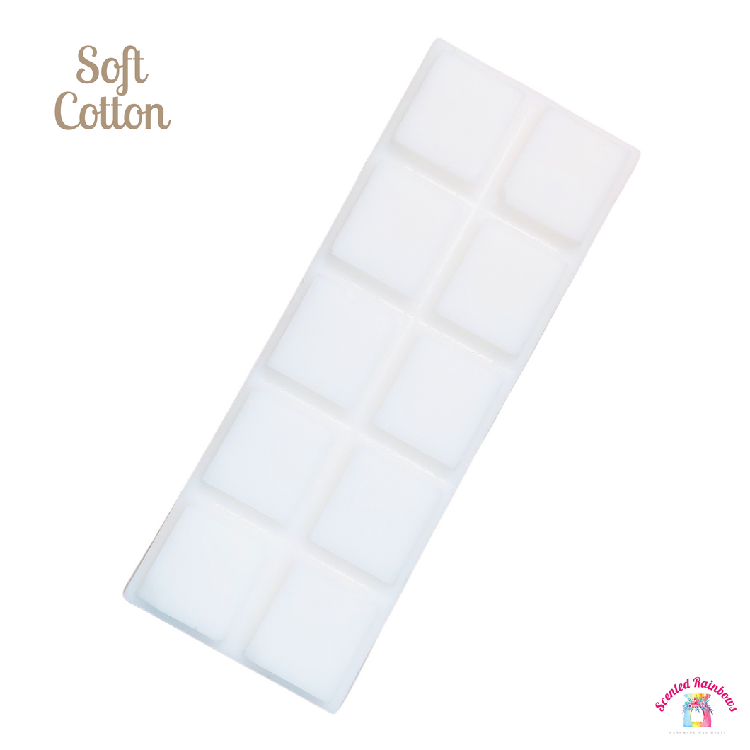 Soft Cotton Wax Melt Snap Bar