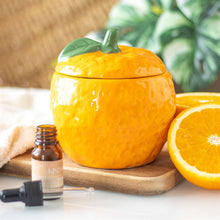 Load image into Gallery viewer, Orange Oil Burner Wax Warmer
