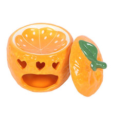 Load image into Gallery viewer, Orange Oil Burner Wax Warmer
