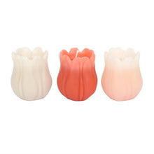 Load image into Gallery viewer, Set of 3 Tulip Shaped Candles
