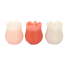 Load image into Gallery viewer, Set of 3 Tulip Shaped Candles
