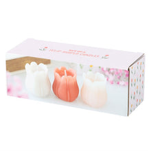 Load image into Gallery viewer, Set of 3 Tulip Shaped Candles

