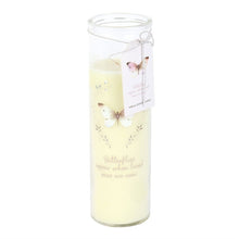 Load image into Gallery viewer, Butterflies Appear Vanilla Tube Candle
