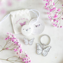 Load image into Gallery viewer, Butterflies Appear Enamel Butterfly Pin
