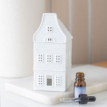 Load image into Gallery viewer, White Nordic House Oil Burner and Wax Warmer

