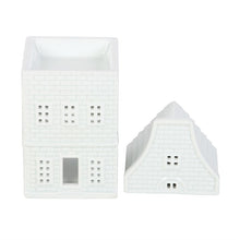 Load image into Gallery viewer, White Nordic House Oil Burner and Wax Warmer

