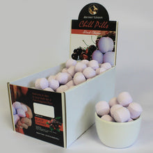 Load image into Gallery viewer, Huge Box of Chill Pills (Mini Bath Bombs) - Black Cherry 1.3Kg
