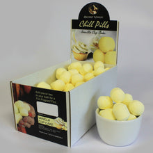 Load image into Gallery viewer, Huge Box of Chill Pills (Mini Bath Bombs) - Vanilla Cup Cake 1.3Kg

