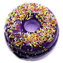 Load image into Gallery viewer, Blackberry and Almond Bath Donuts
