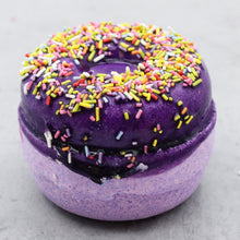 Load image into Gallery viewer, Blackberry and Almond Bath Donuts

