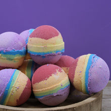 Load image into Gallery viewer, Rainbow Bath Bomb - Fruit Salad
