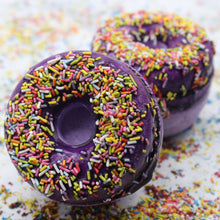 Load image into Gallery viewer, Blackberry and Almond Bath Donuts
