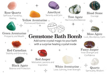 Load image into Gallery viewer, Gemstone Bath Bomb - Raspberry &amp; Pomegranate
