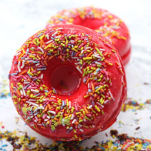 Load image into Gallery viewer, Strawberry &amp; Banana Bath Donuts
