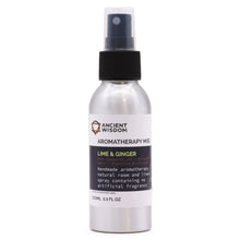 Load image into Gallery viewer, 100ml Essential Oil Mist - Lime &amp; Ginger
