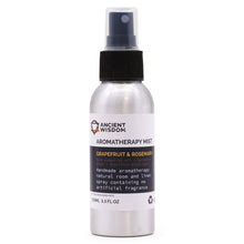 Load image into Gallery viewer, 100ml Essential Oil Mist - Graperfruit and Rosemary
