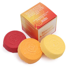 Load image into Gallery viewer, Chakra Bath Fizz - Small box - Strength &amp; Creativity
