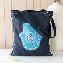 Load image into Gallery viewer, Hand of Hamsa Polycotton Tote Bag
