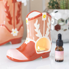 Load image into Gallery viewer, Cowboy Boot Oil Burner and Wax Warmer

