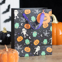 Load image into Gallery viewer, 23cm Medium Monster Mash Print Gift Bag
