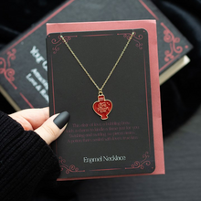 Load image into Gallery viewer, Love Potion Enamel Necklace Card
