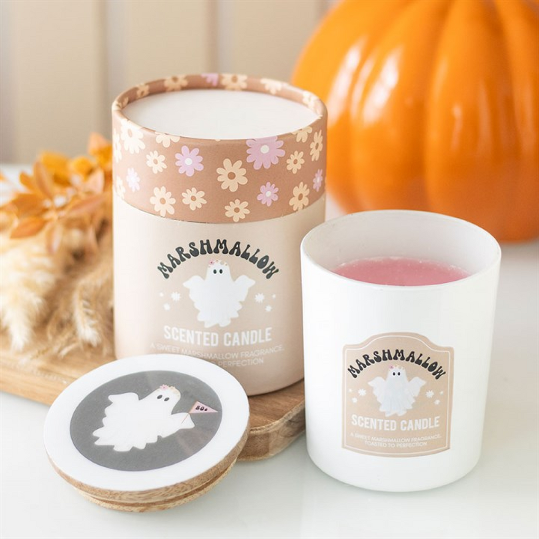 Ghost Toasted Marshmallow Candle