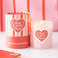 Load image into Gallery viewer, Self Love Club Coconut Candle

